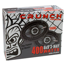 Load image into Gallery viewer, Crunch CS693 800W Peak (400W RMS) 6"x9" CS Series 3-Way Coaxial Car Speakers