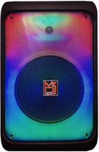 Charger l'image dans la galerie, MR DJ CUBE12 12" Rechargeable Portable Karaoke Speaker with Party Flame Lights Microphone TWS USB FM Radio