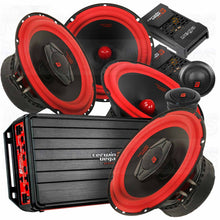 Charger l'image dans la galerie, 3 Sets Cerwin Vega Combo V465C Component & V465 Speakers & VCU84 Amplifier