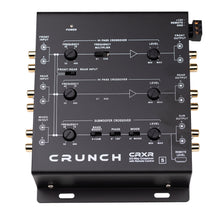 Load image into Gallery viewer, Crunch Ground Pounder CRXR 2-way/3-way active x-over with bass remote control.