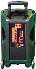 Load image into Gallery viewer, MR DJ DJ15BAT+ 15" Portable Bluetooth Speaker + Speaker Stand