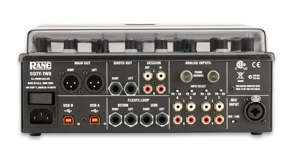 Decksaver Rane Sixty-Two Mixer Cover