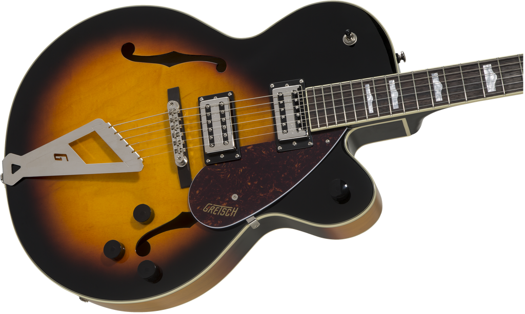 G2420 Streamliner Hollow Body with Chromatic II, Laurel Fingerboard, BroadTron Pickups, Aged Brooklyn Burst