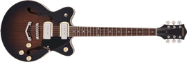 Gretsch G2655-P90 Streamliner™ Center Block Jr. Double-Cut P90 with V-Stoptail, Laurel Fingerboard, Brownstone