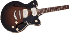 Load image into Gallery viewer, Gretsch G2655-P90 Streamliner™ Center Block Jr. Double-Cut P90 with V-Stoptail, Laurel Fingerboard, Brownstone