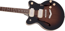 Load image into Gallery viewer, Gretsch G2655-P90 Streamliner™ Center Block Jr. Double-Cut P90 with V-Stoptail, Laurel Fingerboard, Brownstone