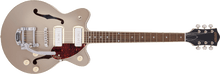 Load image into Gallery viewer, Gretsch G2655T-P90 Streamliner™ Center Block Jr. Double-Cut P90 with Bigsby®, Laurel Fingerboard, Two-Tone Sahara Metallic and Vintage Mahogany Stain