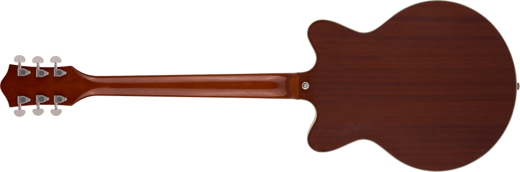 Gretsch G2655T-P90 Streamliner™ Center Block Jr. Double-Cut P90 with Bigsby®, Laurel Fingerboard, Two-Tone Sahara Metallic and Vintage Mahogany Stain