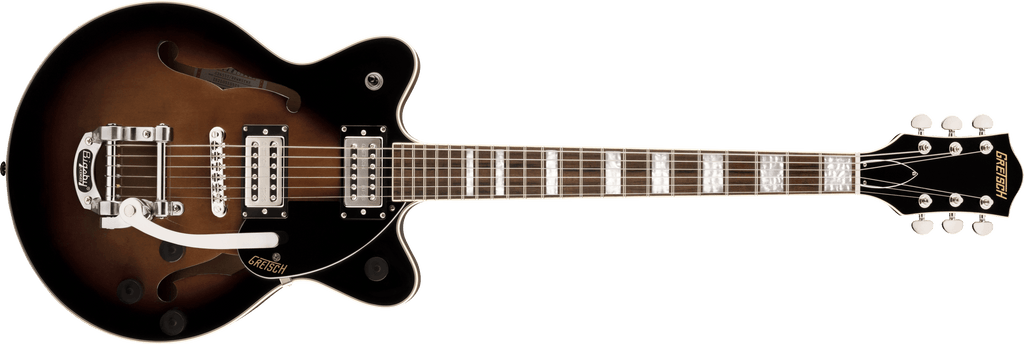 Gretsch G2655T Streamline Center Block Jr. Double-Cut, Bigsby Laurel Fingerboard, Brownstone Maple