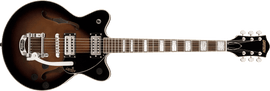 Gretsch G2655T Streamline Center Block Jr. Double-Cut, Bigsby Laurel Fingerboard, Brownstone Maple