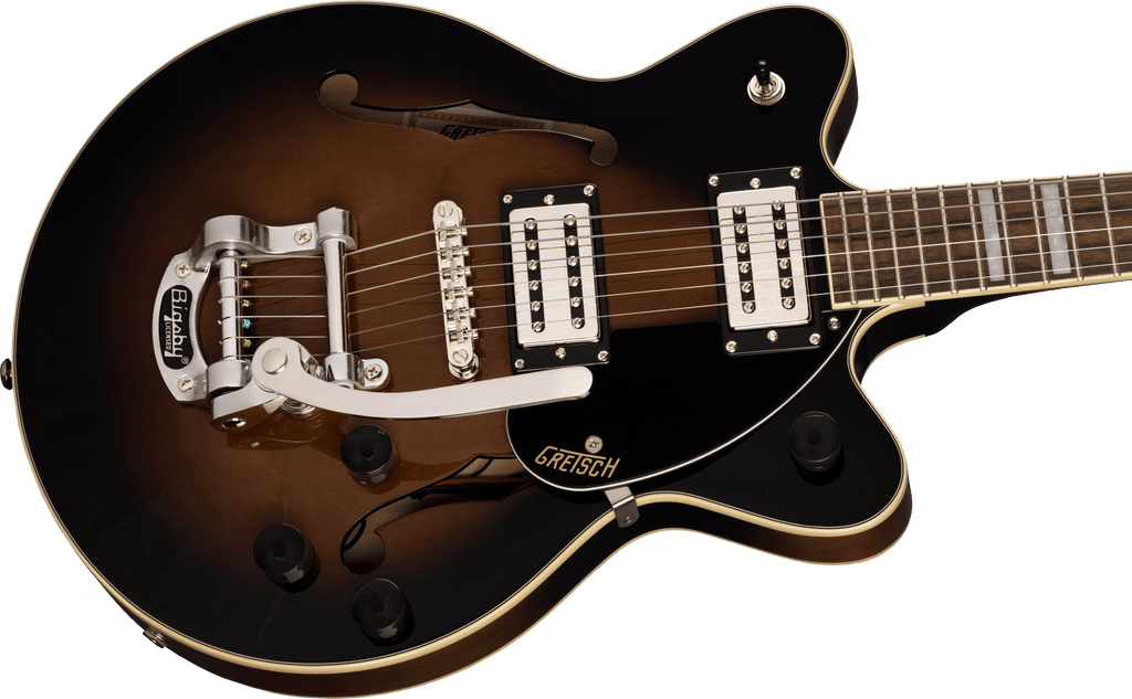 Gretsch G2655T Streamline Center Block Jr. Double-Cut, Bigsby Laurel Fingerboard, Brownstone Maple