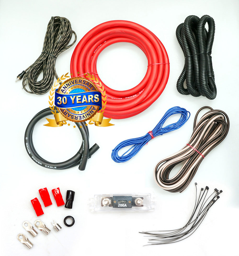 47KMPK4 KICKER Marine 4 Gauge 4 AWG Amplifier Amp Installation Power Wire Kit 4GA - Pro Audio Center - View #8