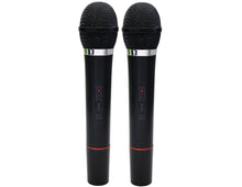 Load image into Gallery viewer, MR DJ MIC3250 Wireless Dual Handheld design Microphone System