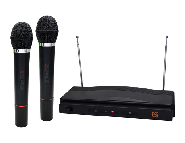 MIC3250 Mr DJ Dual Handheld Wireless Mic System