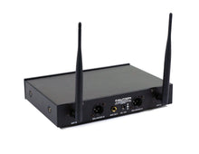 Load image into Gallery viewer, MR DJ MICUHF300 Dual UHF Wireless Microphone System Kit with 2 Handheld & LED display