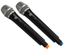 Load image into Gallery viewer, 2 MR DJ MICVHF-8500 4  Channel Handheld Wireless Microphone PA/DJ/KTV/Karaoke