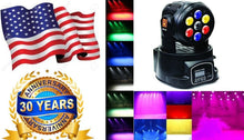 Charger l'image dans la galerie, 2 MR DJ LMH250 100W RGBW 7-LED Moving Head DJ Light