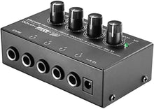 Load image into Gallery viewer, MR DJ Microamp HA400 HA400 Microamp is an ultra-compact 4-channel stereo headphone amplifier