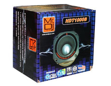 Load image into Gallery viewer, MR DJ HDT1000B 4" 1000W Black High Compression Titanium Bullet Super Tweeter
