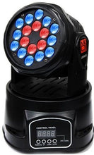 Load image into Gallery viewer, MR DJ PL15FLAME 15" Portable Translucent Bluetooth Speaker + Speaker Stand + 18-LED Moving Head DJ Light