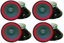 Load image into Gallery viewer, 4 MR DJ 12" Raw Replacement DJ PA Speaker Subwoofer 8 Ohm Woofer 40oz Magnet