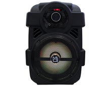 Load image into Gallery viewer, 2 MR DJ PSE-80BT 8” 1200W Portable  Rechargeable Bluetooth Active Speaker