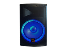 Load image into Gallery viewer, MR DJ PBX4500PKG 15" 2-Way PA DJ 4500W Active Powered Bluetooth Karaoke Speaker LED Lighting & Passive Speaker  + Speaker Stands & Cable