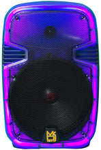 Load image into Gallery viewer, MR DJ PL12FLAME 12" Portable Translucent Bluetooth Speaker + Speaker Stand