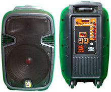 Load image into Gallery viewer, MR DJ PL12FLAME 12" Portable Translucent Bluetooth Speaker + Speaker Stand