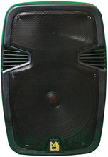 Load image into Gallery viewer, MR DJ PL15FLAME 15" Portable Translucent Bluetooth Speaker + Speaker Stand + 54-LED Slim Par Wash DJ Light