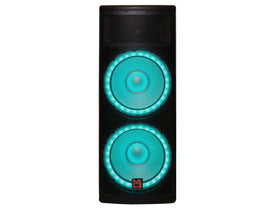MR DJ PRO215LED Professional Dual 2x15