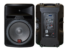 Load image into Gallery viewer, Pair of 18" Speaker Built-in Battery/Bluetooth/Amplifier/SD/USB/FM Radio + Stand