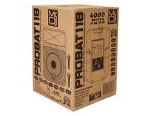 Load image into Gallery viewer, MR DJ 18" Portable Builtin Battery Active Powered Rechargeable PRO PA DJ Speaker