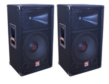 Charger l'image dans la galerie, 2 MR DJ PSS-1200 Single 12" Passive 1200 Watts 2-Way DJ/PA PRO Audio Loudspeaker
