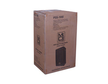 Charger l'image dans la galerie, 2 MR DJ PSS-1000 Single 10" Passive 1200 Watts 2-Way DJ/PA PRO Audio Loudspeaker