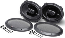 Charger l'image dans la galerie, 2 Rockford Fosgate Punch P1694 6" X 9" 300W 4-Way + P1683 260W Peak (130W Rms) 6" X 8" Punch Series 3-Way Full Range Coaxial Speakers - 4 Speakers