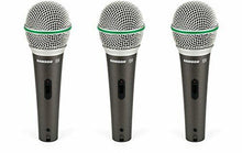 Load image into Gallery viewer, Samson SAQ6CL3P Q6 Dynamic Microphone (3-pack)