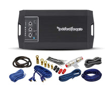 Charger l'image dans la galerie, Rockford Fosgate T750x1BD Power 500 Watts Watt Class-AD Mono Channel Amplifier + 4 Gauge Amplifier Installation Wiring Kit