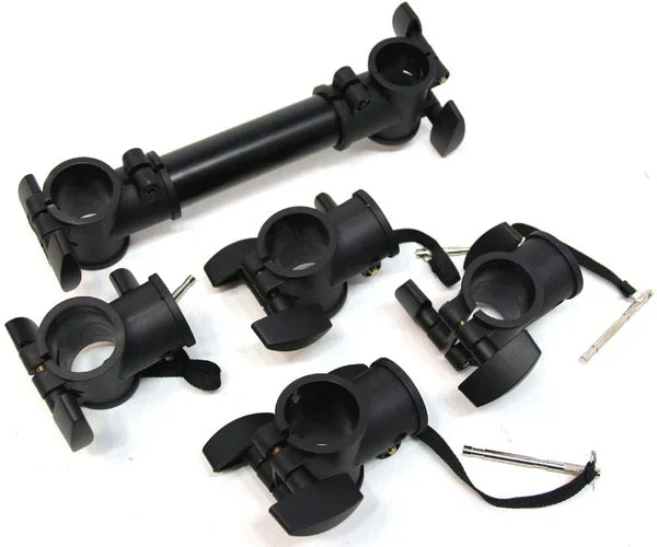 Light Truss Stand System - Trussing DJ Booth Kit Lighting Stage PA Speaker T-Bar