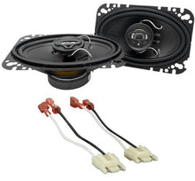 Load image into Gallery viewer, Cerwin Vega XED46 300W 4x6" Coaxial Speakers Fit 1987-1995 Jeep Wrangler YJ