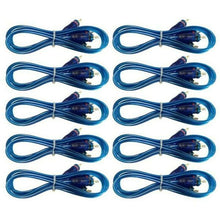 Charger l'image dans la galerie, 10 Absolute 12 Feet 2 CH RCA Interconnect Cable Wire for Marine, Car Amplifier Stereo or Home Audio