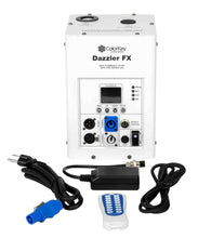 Load image into Gallery viewer, Colorkey CKU-7703-KIT Cold Spark Machine Bundle 2 Dazzlers with Road Case - White