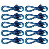 10 MK Audio 17 Feet 2 CH RCA Interconnect Cable Wire for Marine, Car Amplifier Stereo or Home Audio