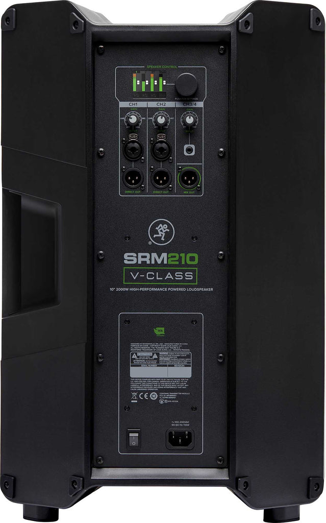 Mackie SRM210 V-Class 10" 2000W High-Performance Powered Loudspeaker