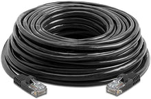 Load image into Gallery viewer, American Terminal EPC100BK 100' Cat6 patch cable<br/>Cat6a Ethernet network patch cable RJ45 23AWG 600M solid copper wire 100' Black