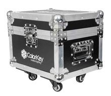 Load image into Gallery viewer, Colorkey CKU-7703-KIT Cold Spark Machine Bundle 2 Dazzlers with Road Case - White
