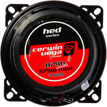 Load image into Gallery viewer, Cerwin Vega H740 <br/>550W Max (80W RMS) 4" HED Series 2-Way Coaxial Car Speakers