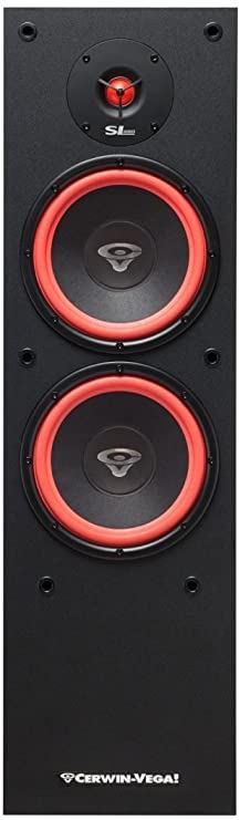 Cerwin Vega SL-28 Dual 8" 2-Way Home Audio Floor Speaker (Passive, Unpowered)