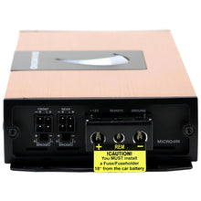 Charger l'image dans la galerie, Diamond Audio Micro Series 600W Amplifier + 4 MP694 6x9” PRO Full-Range Horn Speakers