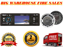 Load image into Gallery viewer, Absolute DMR-360 3.5" Car Stereo DVD/CD/MP3/AM/FM Player & 2 Pairs of 6.5" & 6x9 speaker